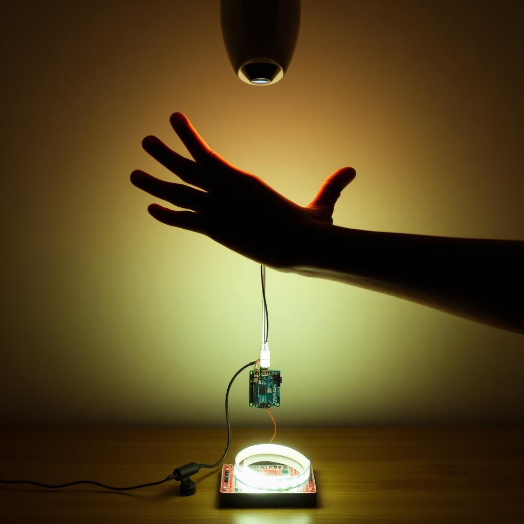 Gesture Controlled Light
